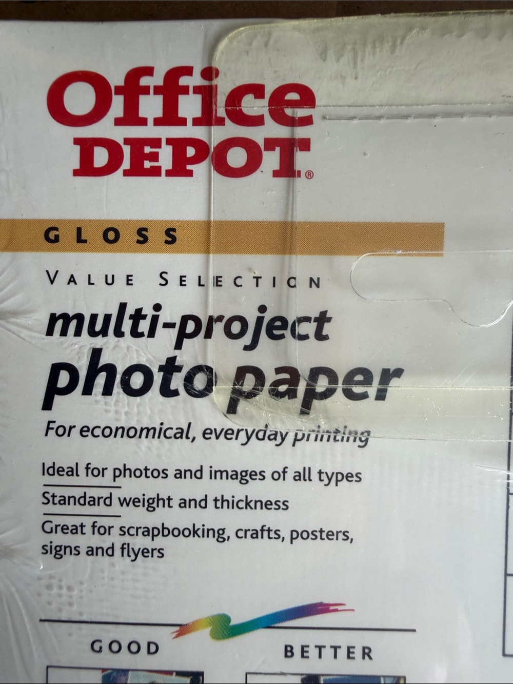 Gloss Multi-Project Photo Paper - Red - Picture 4 of 6